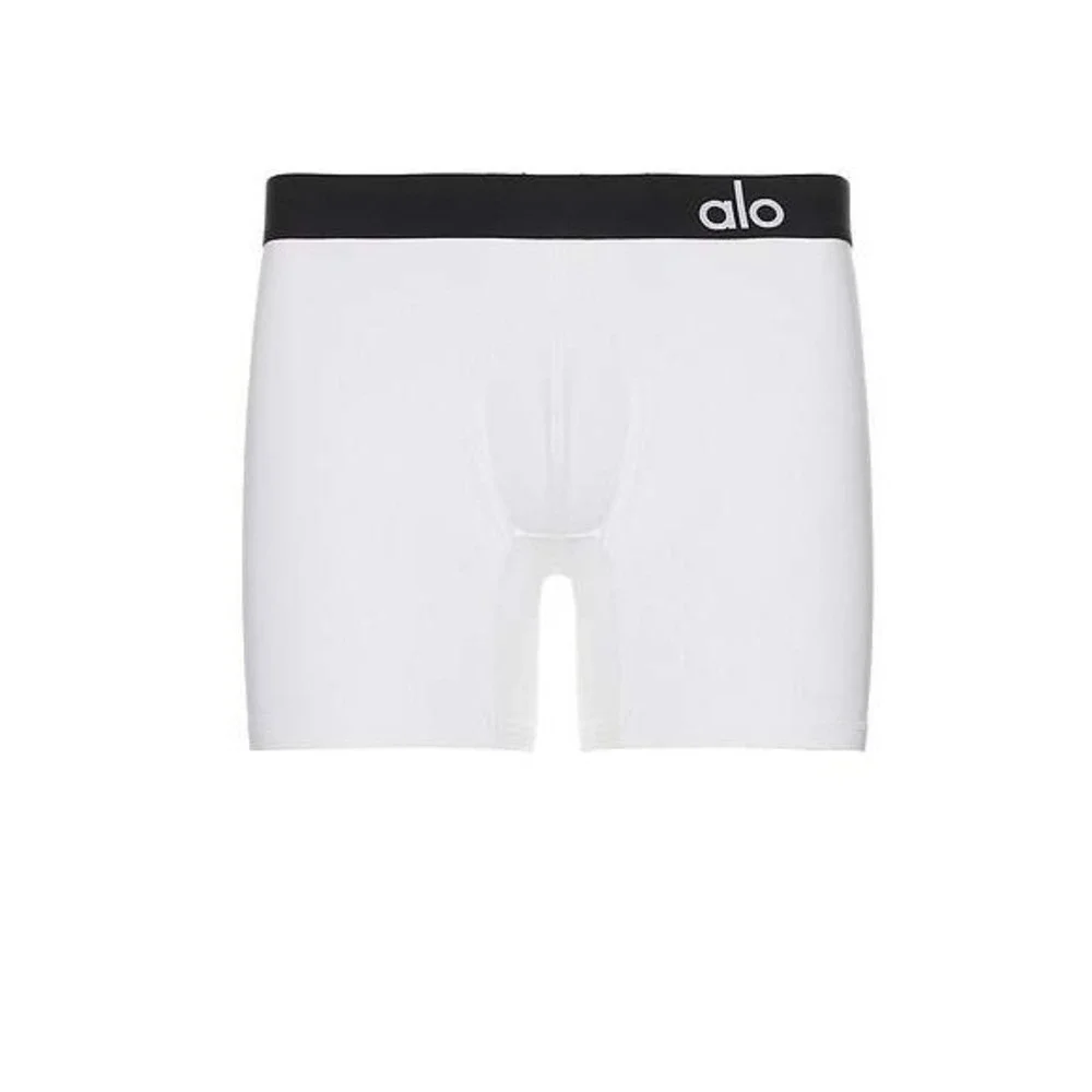 Alo Yoga Day and Night Boxer Brief White Size Medium New With Tags